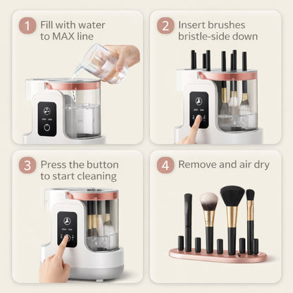 Automatic Electric Makeup Brush Cleaner & Dryer