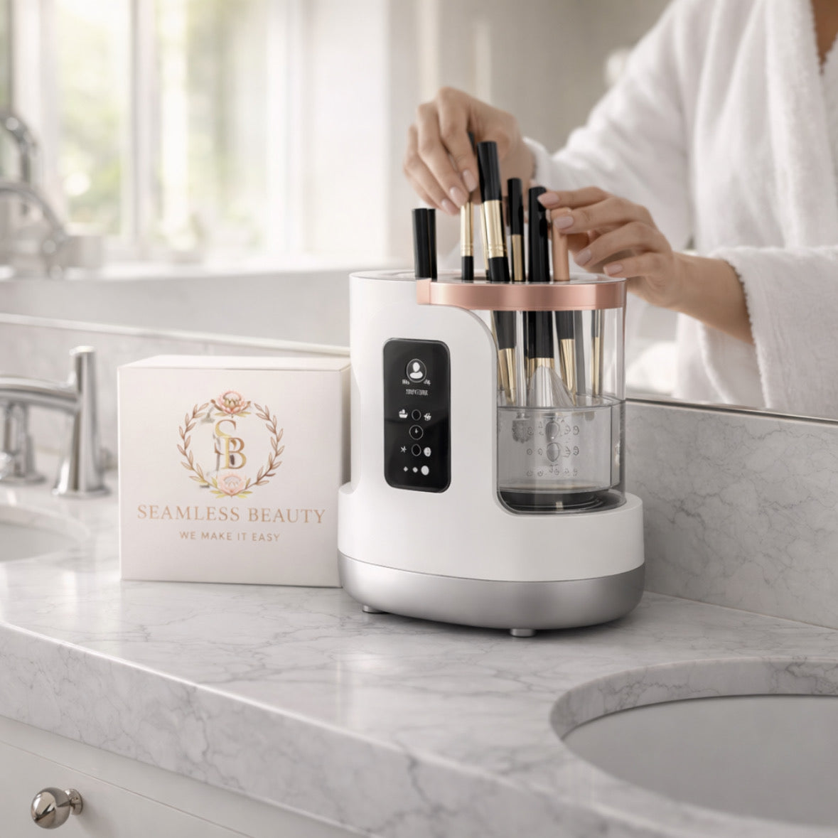 Automatic Electric Makeup Brush Cleaner & Dryer