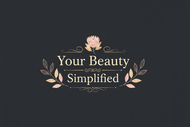 Your Beauty Simplified - Dark Background Version